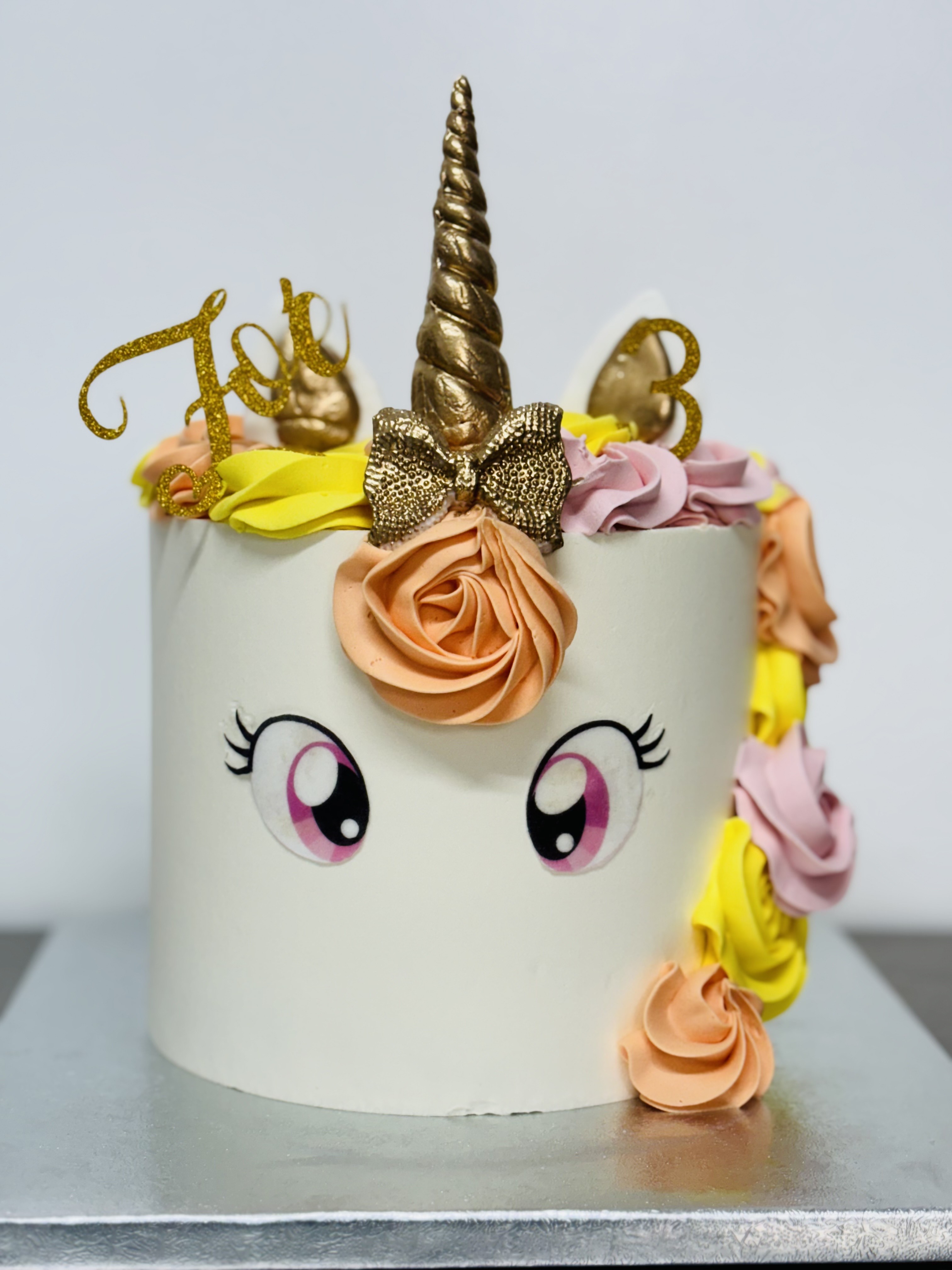 Licorne cake - 10 parts